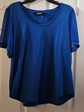 DKNY Royal Blue Top